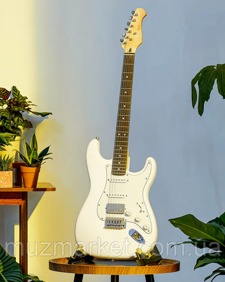 Електрогітара DONNER DST-152 White - (Комплект) | Зображення 5