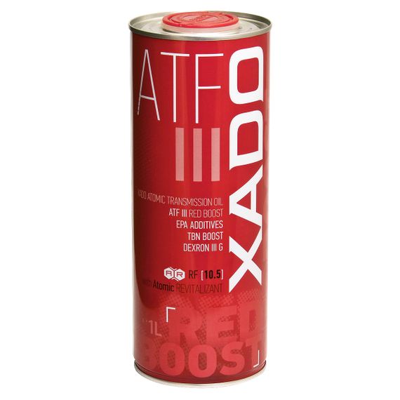 Трансмісійна олива XADO Atomic Oil ATF III RED BOOST 1л