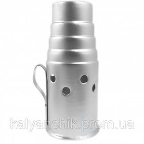 Ковпак для кальяну волосінка срібло 4224-9