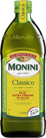 Натуральное оливковое масло первого холодного отжима Monini Classico Extra Vergine, 1л Италия
