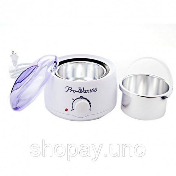 Воскоплав з терморегулятором PRO-WAX 100 для воску в банці, в гранулах, таблетках 400 мл | Зображення 8