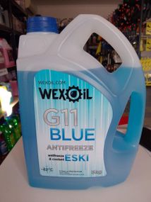 Охолоджуюча рідина/антифриз Wexoil Antifreeze Eski G11 Blue, 5кг.