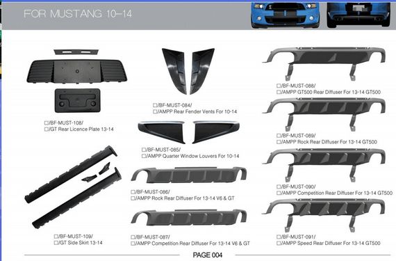Комплект обвісів для Ford Mustang 2015- рр | Зображення 2