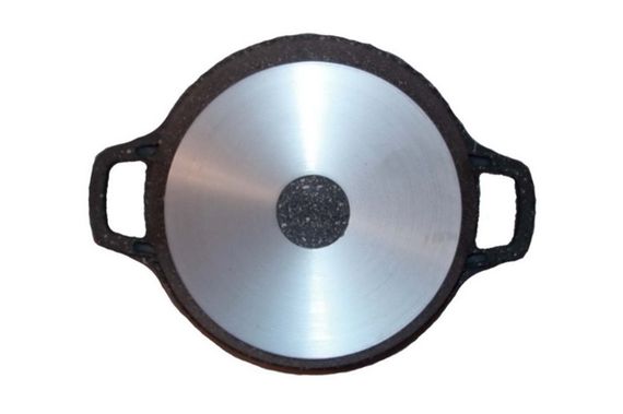 Каструля антипригарна Biol — 240 мм x 3,6 л Granite Grey | Зображення 2
