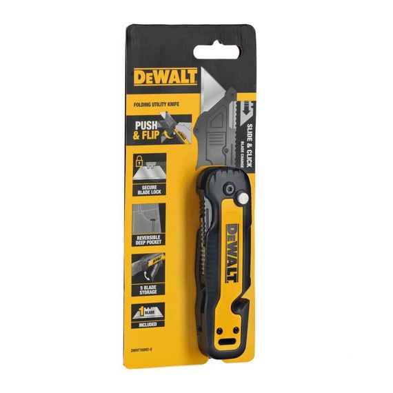 Ніж складаний з фіксованим лезом для оздоблювальних робіт DeWALT DWHT10992-0 | Зображення 6