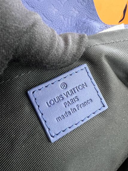 Месенджер синiй Louis Vuitton S-Cape Blue c849 | Зображення 8
