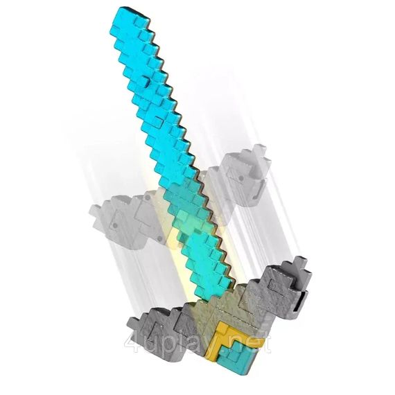 Діамантовий меч та Кирка з Майнкрафт 2-в-1 Оригінал Mattel Minecraft | Зображення 4