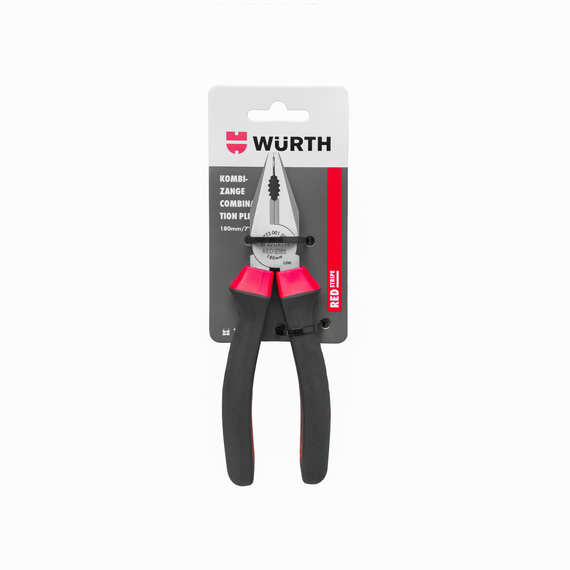 Плоскогубці, 180 mm, RED STRIPE | Зображення 1