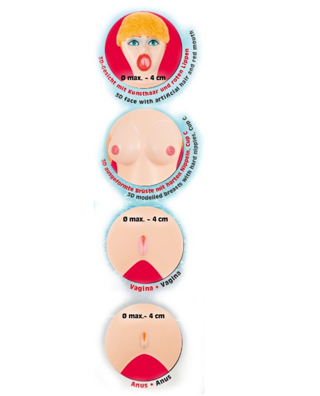 Секс- кукла надувная Pamela Sex Aura | Зображення 5