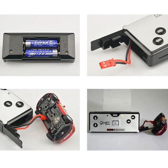 Дрифт-машинка на радиоуправлении Mini RC 666 2.4G Red | Зображення 2