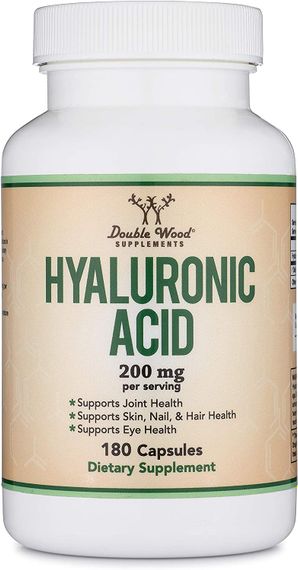 Гиалуроновая кислота Double Wood Hyaluronic Acid 200 mg 180 capsules