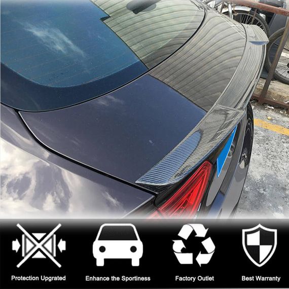 Спойлер V1 (для Sportback, Карбон) для Ауди A5 2007-2015 рр | Зображення 2