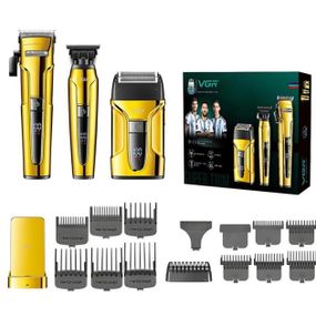 Бритва тример для чоловіків VGR V-694, Машинка для стрижки чоловіча, Тример ZD-121 для скронь