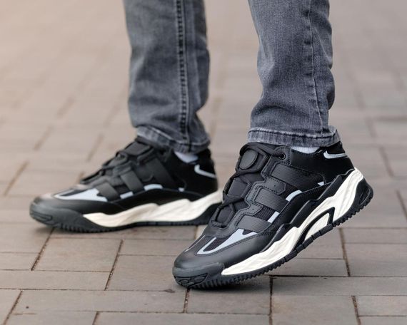 Кросівки Adidas Originals Niteball Black | Зображення 3