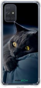 Чохол на Samsung Galaxy A71 2020 A715F Димчастий кіт "825sp-1826-2448"