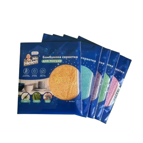 Серветка для посуду бамбук MsHelen | Зображення 1