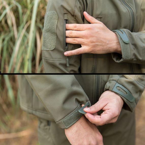 Тактическая куртка Pave Hawk PLY-6 Green 3XL мужская армейская холодостойкая с капюшоном | Зображення 4