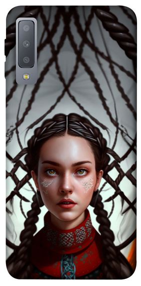 Чохол IBANAN Lady style 5 для Samsung A750 Galaxy A7 (2018)