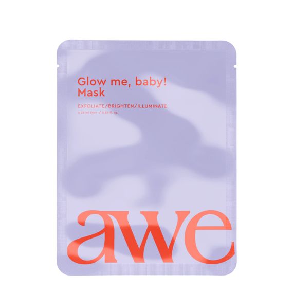 Маска для обличчя для сяяння шкіри Aweskin GLOW ME, BABY MASK (25 ml)