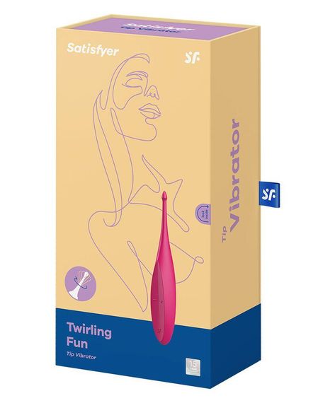 Вібратор для клітора Satisfyer Twirling Fun, Рожевий | Зображення 5