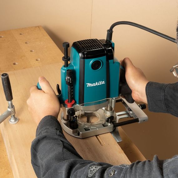 Фрезер сетевой Makita RP1803FX07 (1650 Вт, 12 мм, 22000 об/мин, Makpac) | Зображення 4