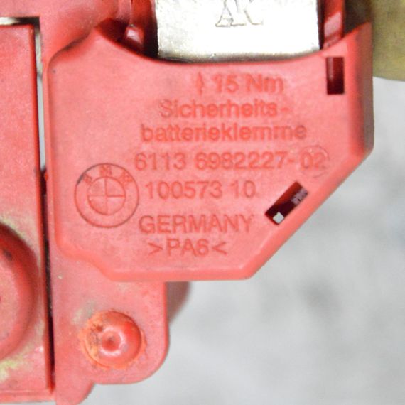 Клема акумулятора плюсова BMW E87 E90 2004-2013 Клема акб плюс БМВ е87 е90 6988974 61136982227 | Зображення 3