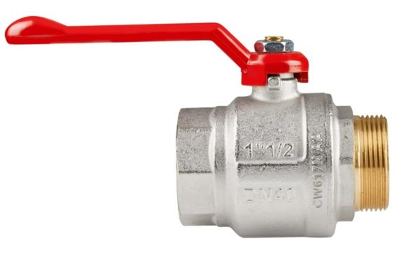 Кран кульовий Icma 1" 1/2 прямий №352 (87352AH11) | Зображення 2