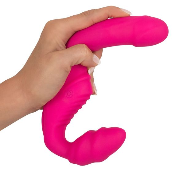 Страпон - Vibrating Strapless Strap-On | Зображення 5