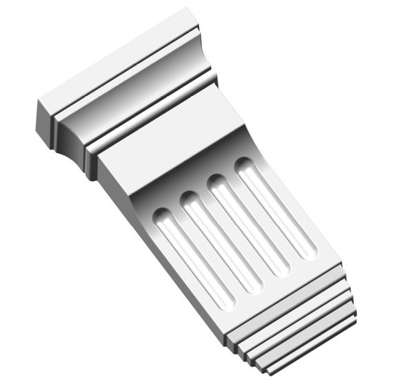 Капітель пілястри СІМ'Я K1P2, 270х140х65 мм | Зображення 1