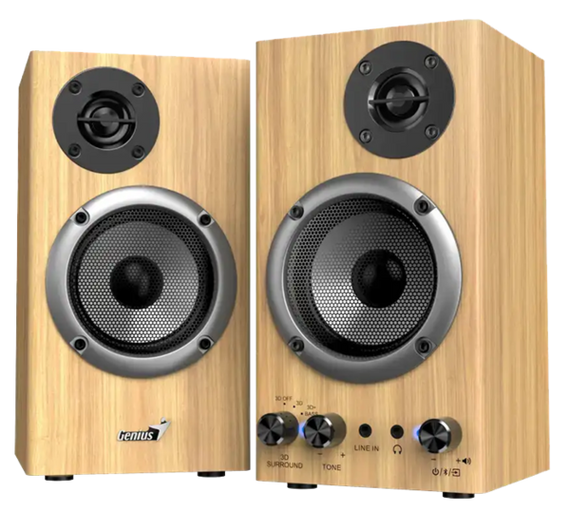 Акустика Genius SP-HF520BT Pine Wood | Зображення 1