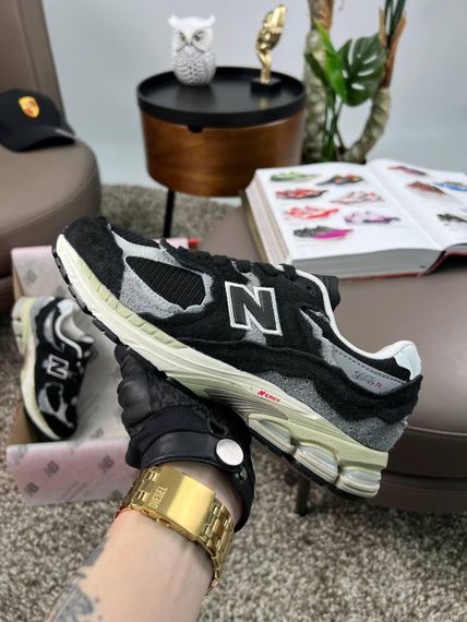 Чоловічі кросівки 2002R N Black White весна / лето / осень А3636 | Зображення 6