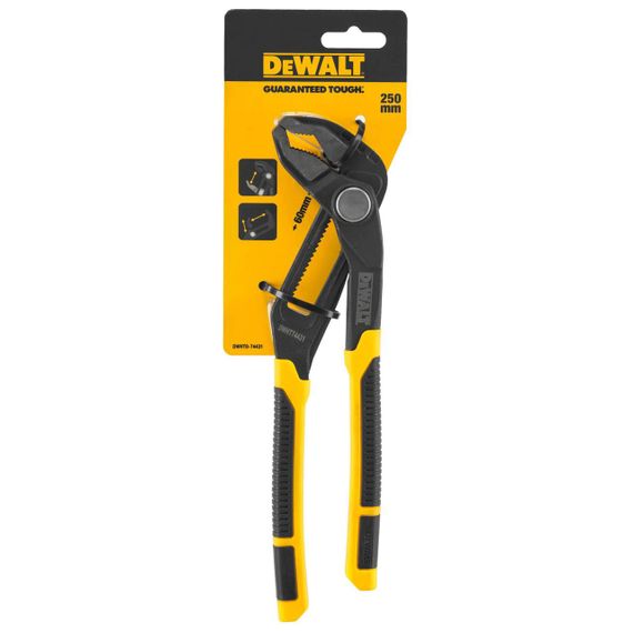 Пассатижи переставные сантехнические длиной 250 мм DeWALT DWHT0-74431 | Зображення 3