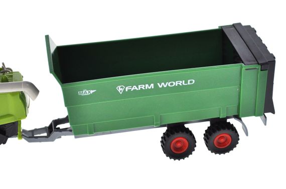 Комбайн 955-196 з причіпом, в коробці р.40,8x9,3x11,8 см YG Toys | Зображення 3