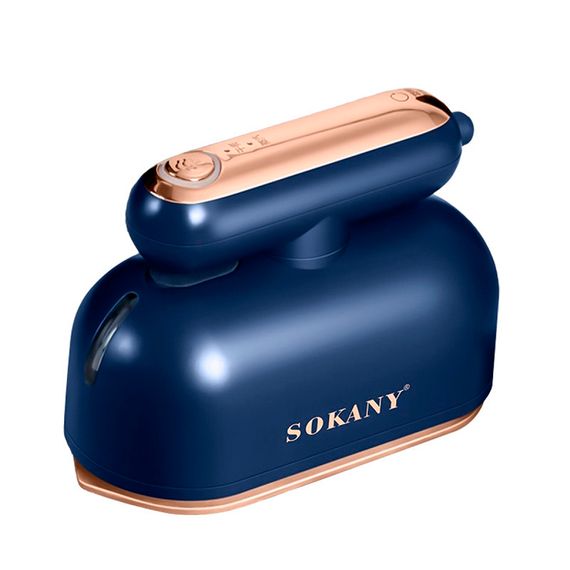 Дорожня праска SOKANY SK-3064 для сухого та вологого прасування, синій