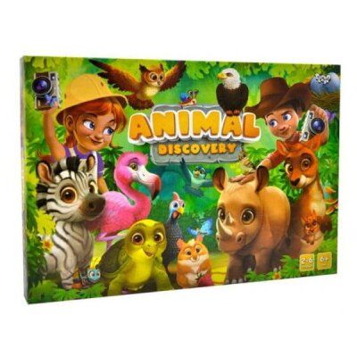 Настільна гра Animal Discovery Danko Toys G-AD-01-01U (2000989361329) shop (2000989361329)