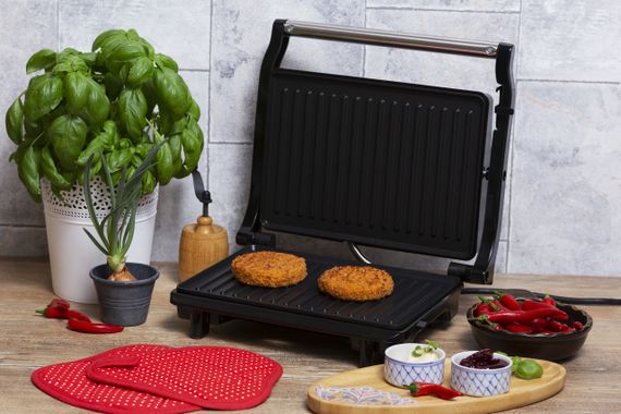 Електрогриль контактний Camry CR 3044, 2100 Вт, антипригарні пластини | Зображення 5