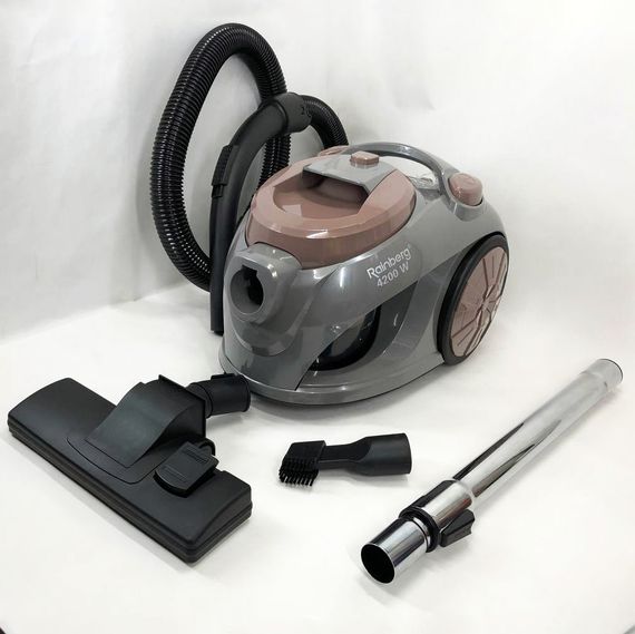 Пылесос контейнерный без мешка Rainberg RB-653 2500Вт, циклонный контейнерный пылесос, небольшой пылесос | Зображення 5