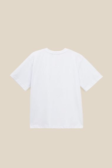 Футболка однотонна для хлопчика LAWA BBC02307 146 см Білий shop (2000991002012) | Зображення 2