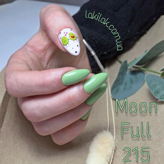 Гель-лак Moon Full №215 фісташка 8мл