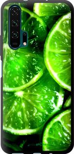 Чохол на Huawei Honor 20 Pro Зелені часточки лимона "852b-1702-2448"