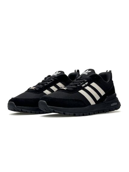 Мужские кроссовки ZX Street All Black White весна / літо / осінь A3685 42 26,5