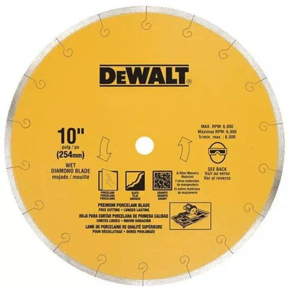Диск алмазний DeWALT 250х1.6х25.4 мм (DT3734)