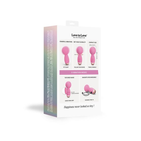 Мінівібромасажер Love To Love Itsy Bitsy – Pink Passion | Зображення 6