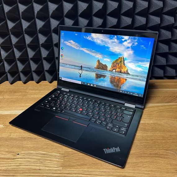 Ультрабук-трансформер Б-клас Lenovo ThinkPad X13 Yoga Gen1 / 13.3" (1920x1080) IPS Touch / Intel Core i5-10310U (4 (8) ядра по 1.7 - 4.4 GHz) / 16 GB DDR4 / 256 GB SSD / Intel UHD Graphics / WebCam / Win 10 б/в | Зображення 4