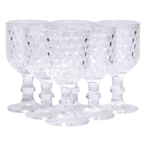 Набор рюмок на ножке 6 шт стеклянные 50 мл HP-19-107