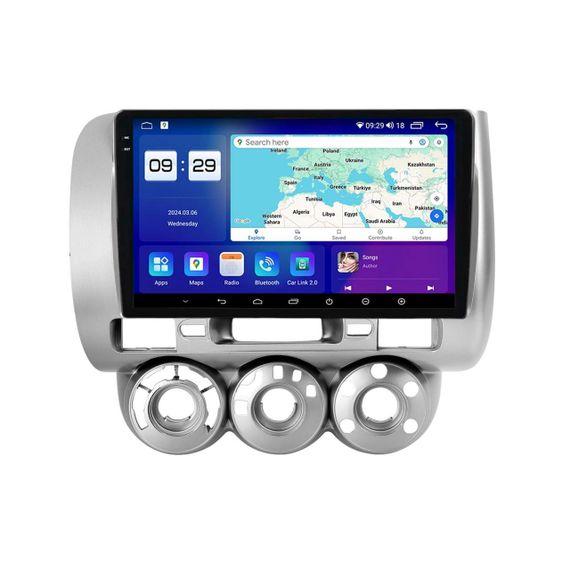 Штатна магнітола серії Mekede M200S 2K під Honda Jazz 1 GD Fit 1 City 2001 - 2009 (F1) 9 дюймів