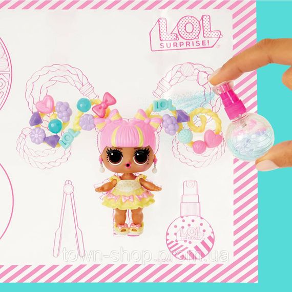 Игровой набор с куклой L.O.L. Surprise! – Салон причесок из бусинок | Зображення 8