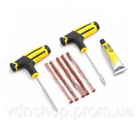 Набір для ремонту проколів безкамерних шин CZK-8008 | Зображення 1