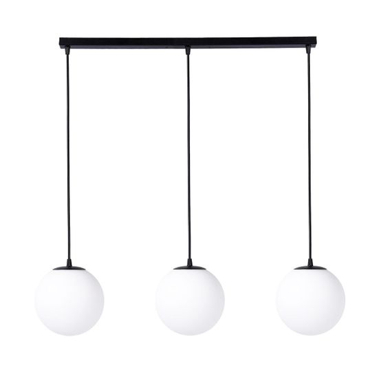 Люстра (світильник підвісний) Opal C1806603 Чорний, Atmolight