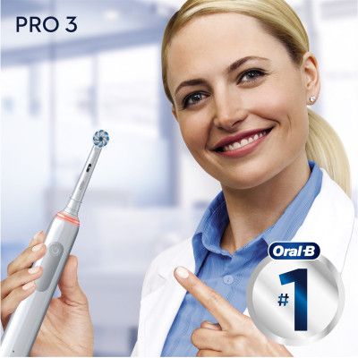 Электрическая зубная щетка Oral-B Pro 3 3500 D505.513.3X WT (4210201395539) | Зображення 3